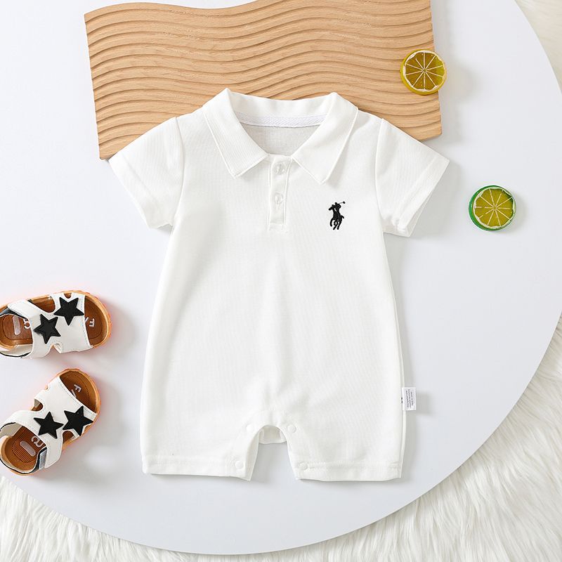 Body Bébé Garçon Manches Courtes Léger – Onesie Sortie Confortable | Baby Boy Short Sleeve Lightweight Onesie