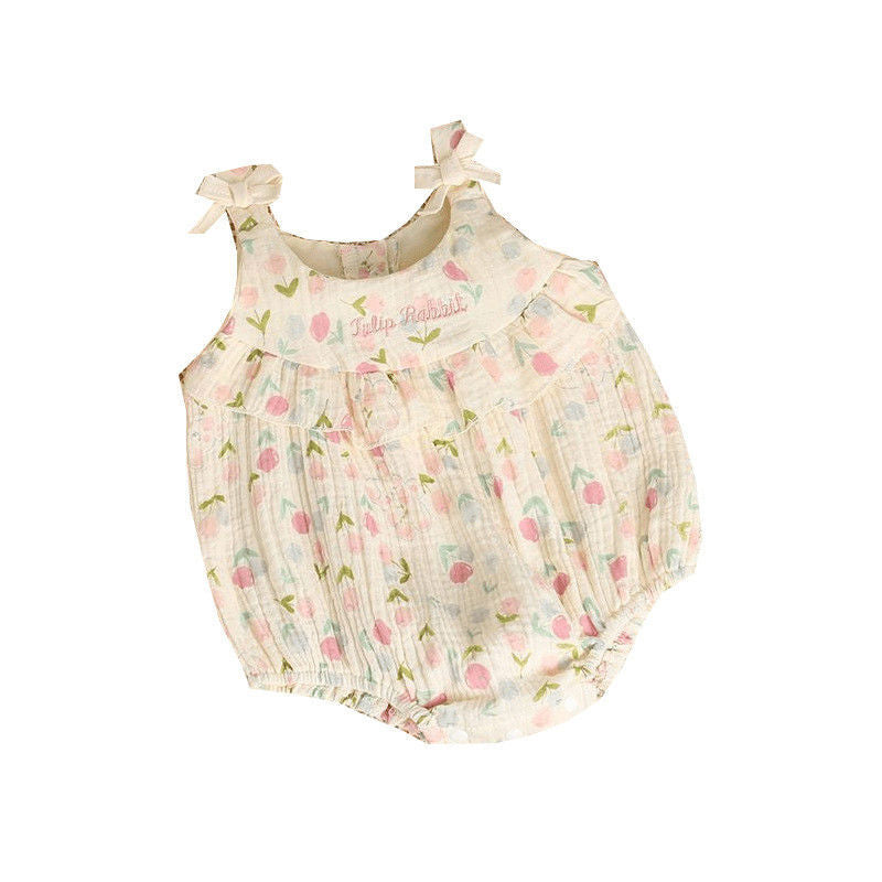 Romper Bébé Body Triangulaire Léger – Tenue Nourrisson Mignonne | Baby Lightweight Triangular Bodysuit Romper