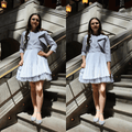 Robe & Veste Fille Mimi Strong – Jacquard Brillant & Strass | Girls Jacquard Formal Dress & Coat Set