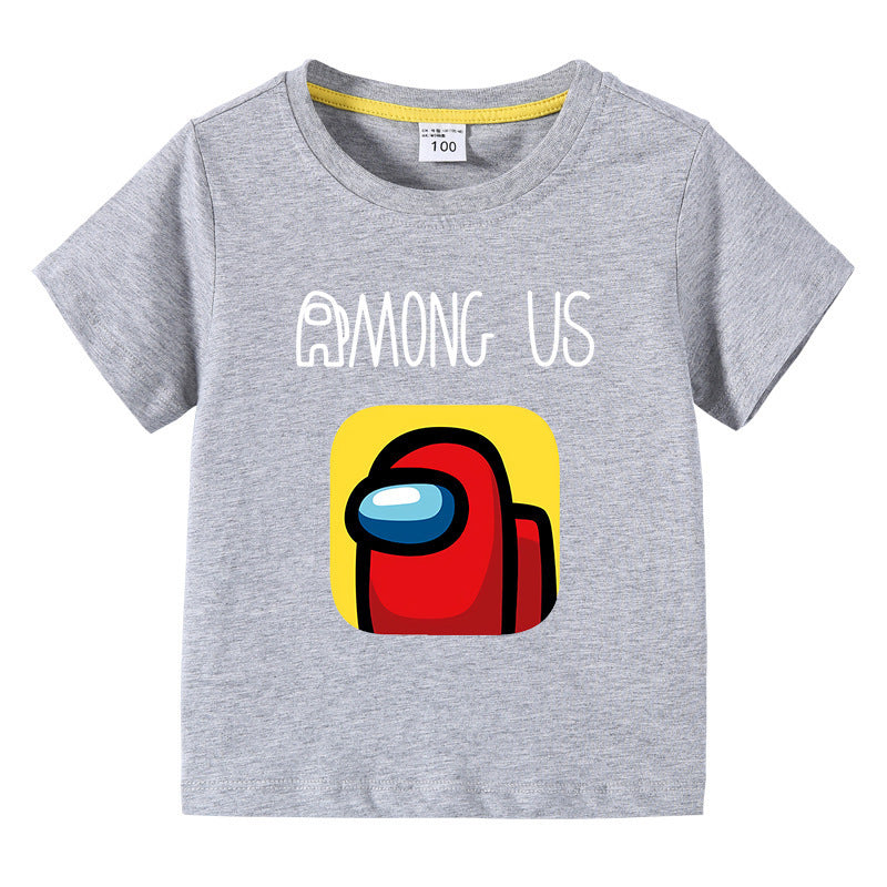T-Shirt Enfant Été Manches Courtes – Léger & Confortable | Children's Short Sleeve Summer T-Shirt