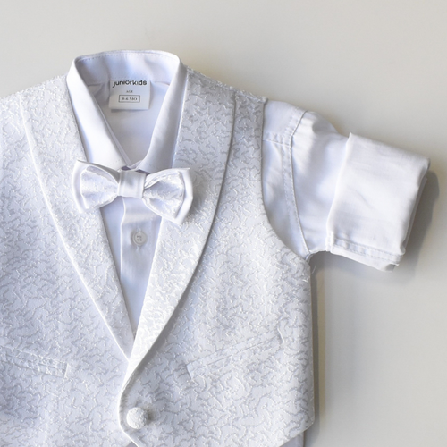 Archie's Penguin Tail Vest Set
