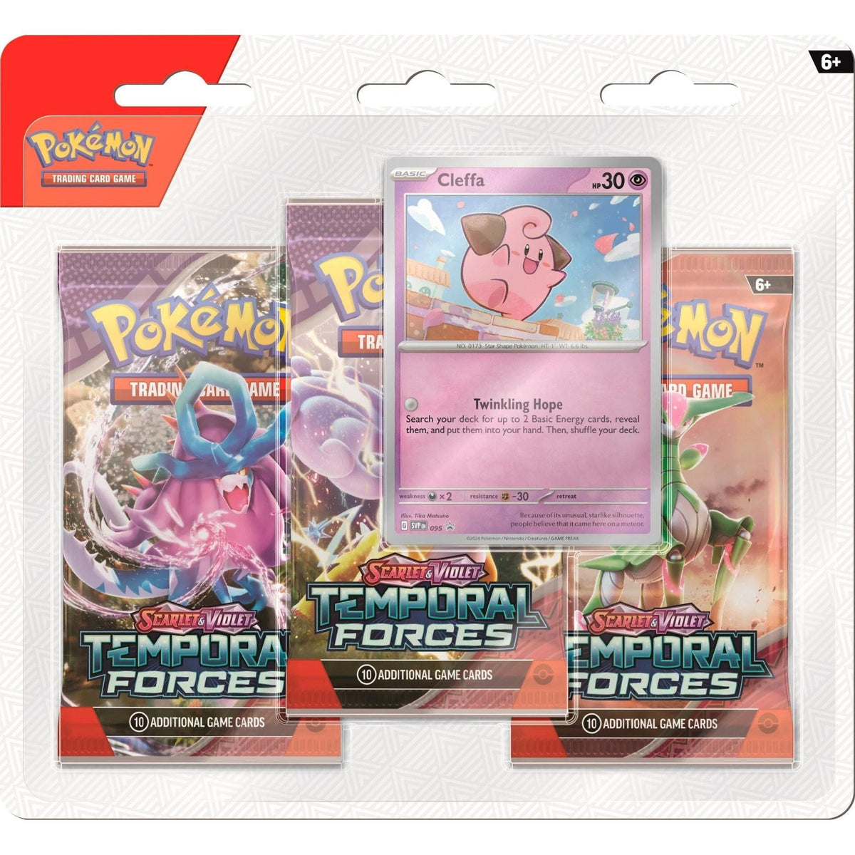Temporal Forces 3 Pack Blister [Cleffa]