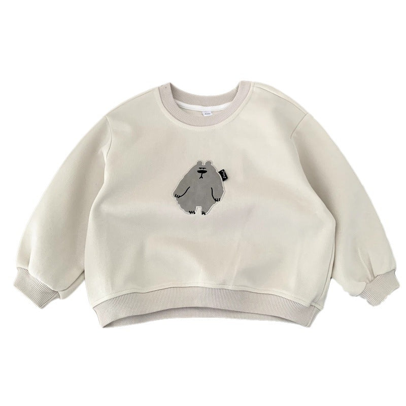 Hoodie Garçon Pull Automne – Sweatshirt Enfant Confortable | Boys Autumn Pullover Hoodie Sweatshirt