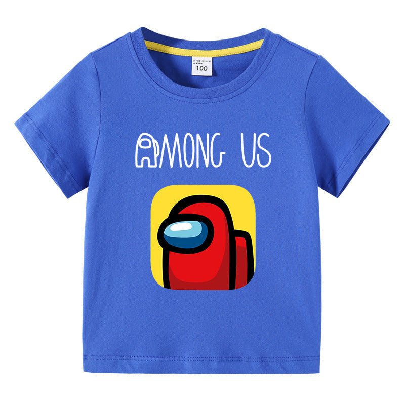 T-Shirt Enfant Été Manches Courtes – Léger & Confortable | Children's Short Sleeve Summer T-Shirt