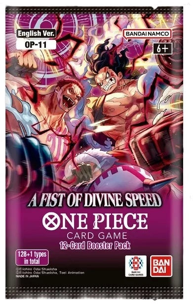 One Piece Card Game - A Fist of Divine Speed - OP-11 - Booster Pack (English)