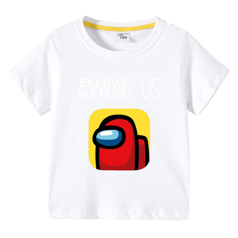 T-Shirt Enfant Été Manches Courtes – Léger & Confortable | Children's Short Sleeve Summer T-Shirt