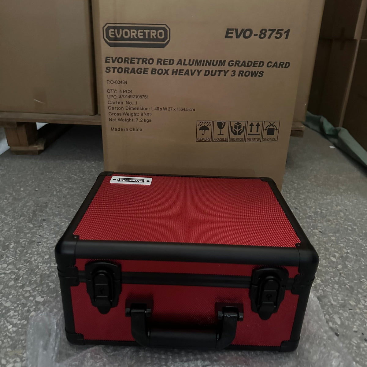 EVORETRO Graded Case with Key System