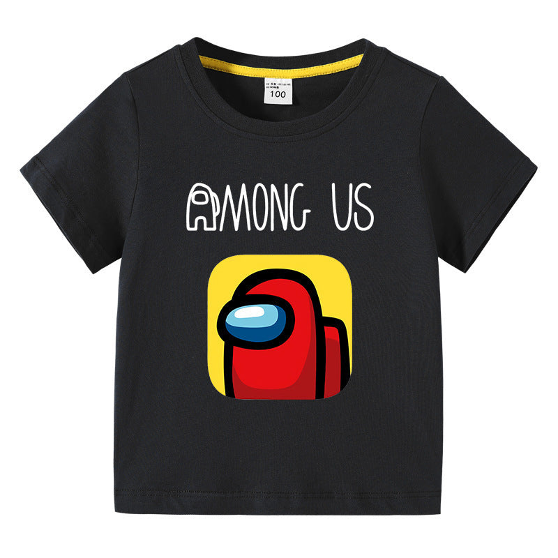 T-Shirt Enfant Été Manches Courtes – Léger & Confortable | Children's Short Sleeve Summer T-Shirt