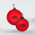 RED Foldable Dog Bowl