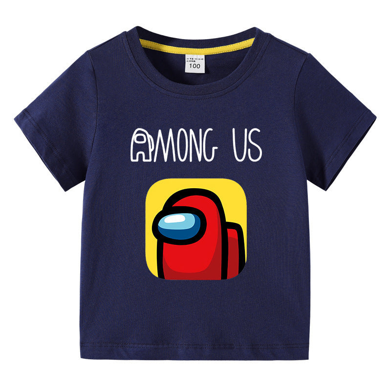 T-Shirt Enfant Été Manches Courtes – Léger & Confortable | Children's Short Sleeve Summer T-Shirt