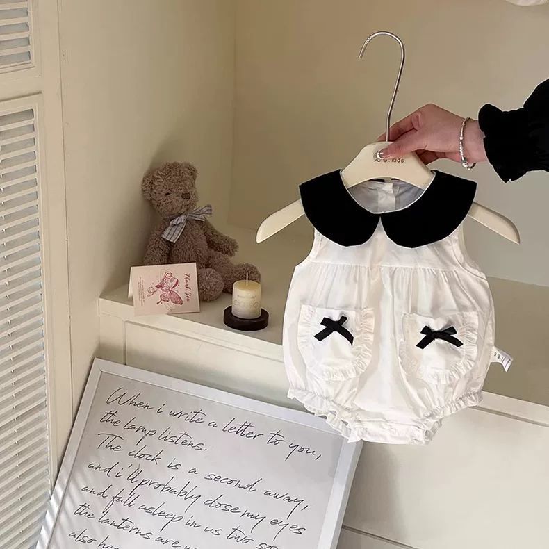 Body Bébé Fille Princesse Sans Manches – Onesie Mignon & Stylishé | Baby Girl Princess Sleeveless Bodysuit Outfit