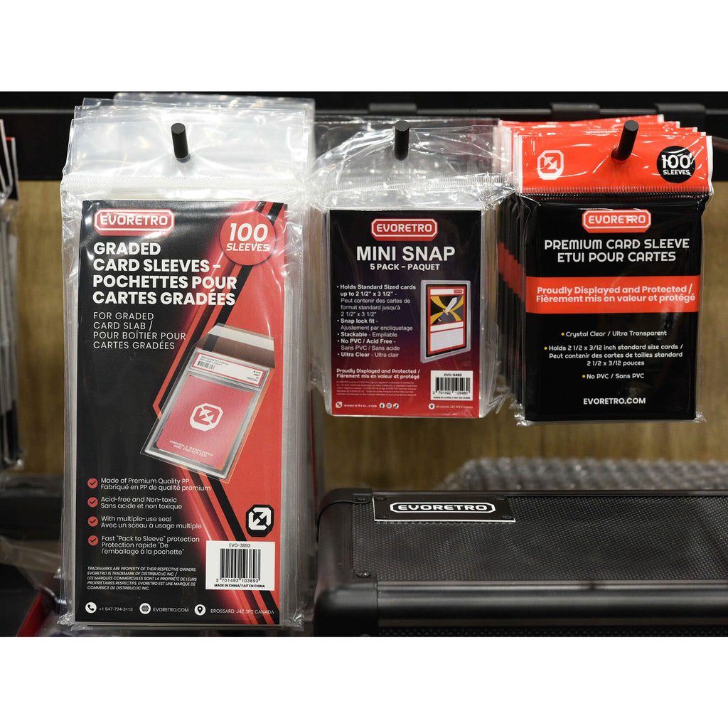 EVORETRO – Pochettes Protectrices pour Cartes Gradées PSA | Graded Card Sleeves for PSA