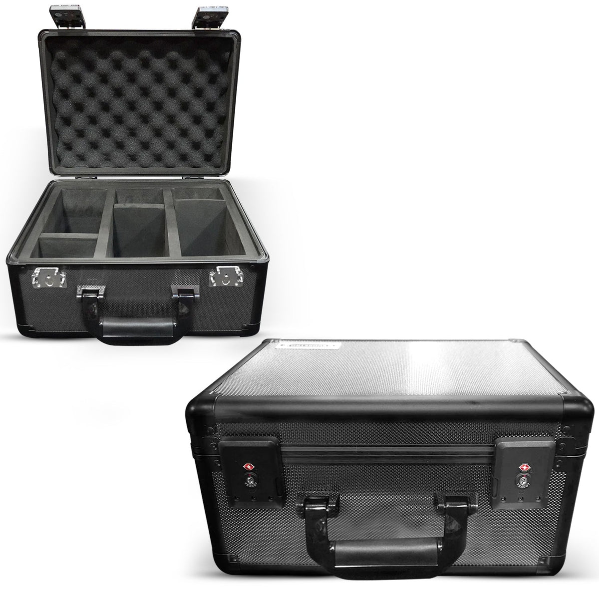 EVORETRO – Boîte de Rangement Cartes Gradées avec Cadenas TSA | Graded Card Storage Box TSA Lock