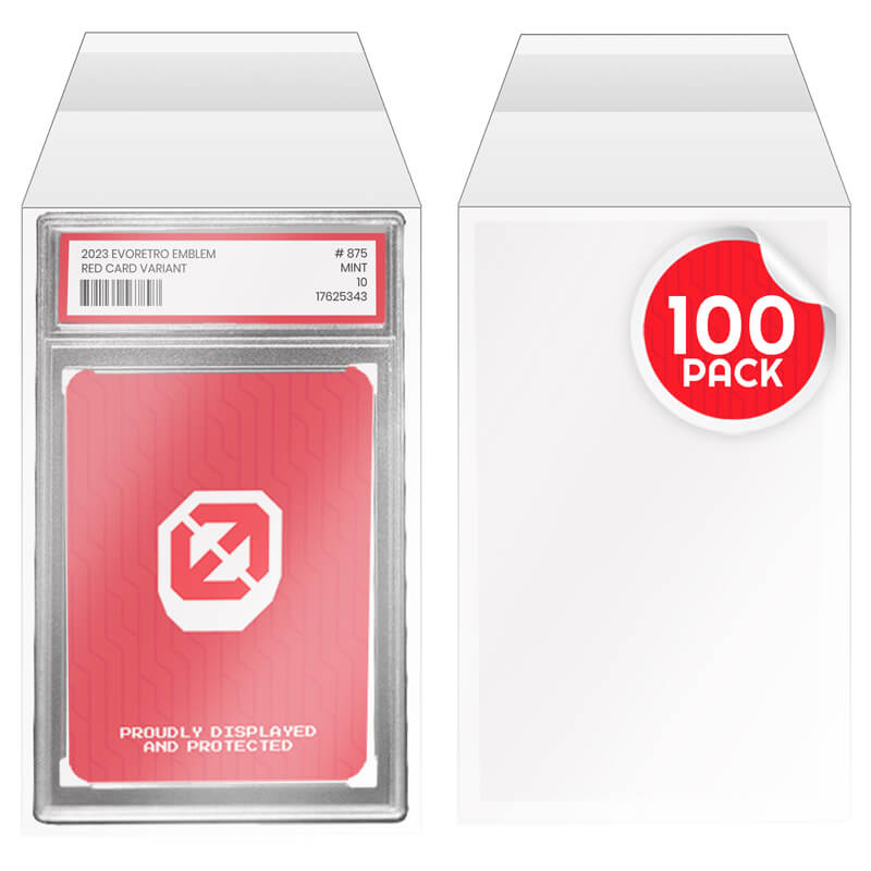 EVORETRO – Pochettes Protectrices pour Cartes Gradées PSA | Graded Card Sleeves for PSA