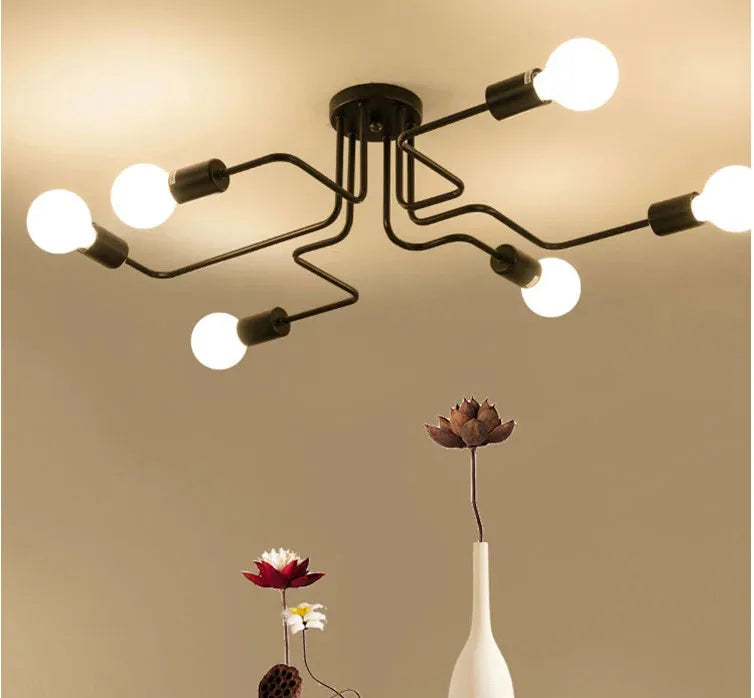 Creative Personality Dining Room Living Room Modern Led Ceiling Lamp