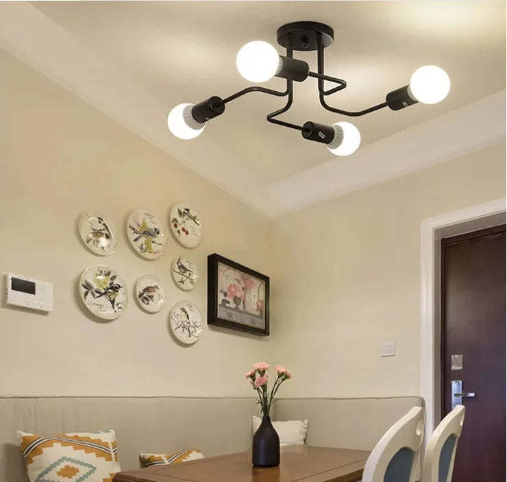 Creative Personality Dining Room Living Room Modern Led Ceiling Lamp