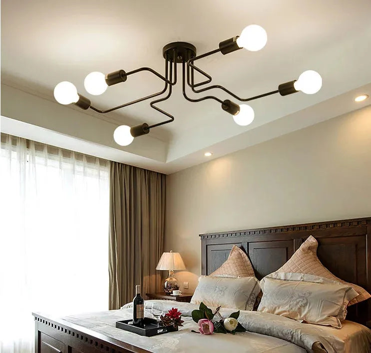 Creative Personality Dining Room Living Room Modern Led Ceiling Lamp