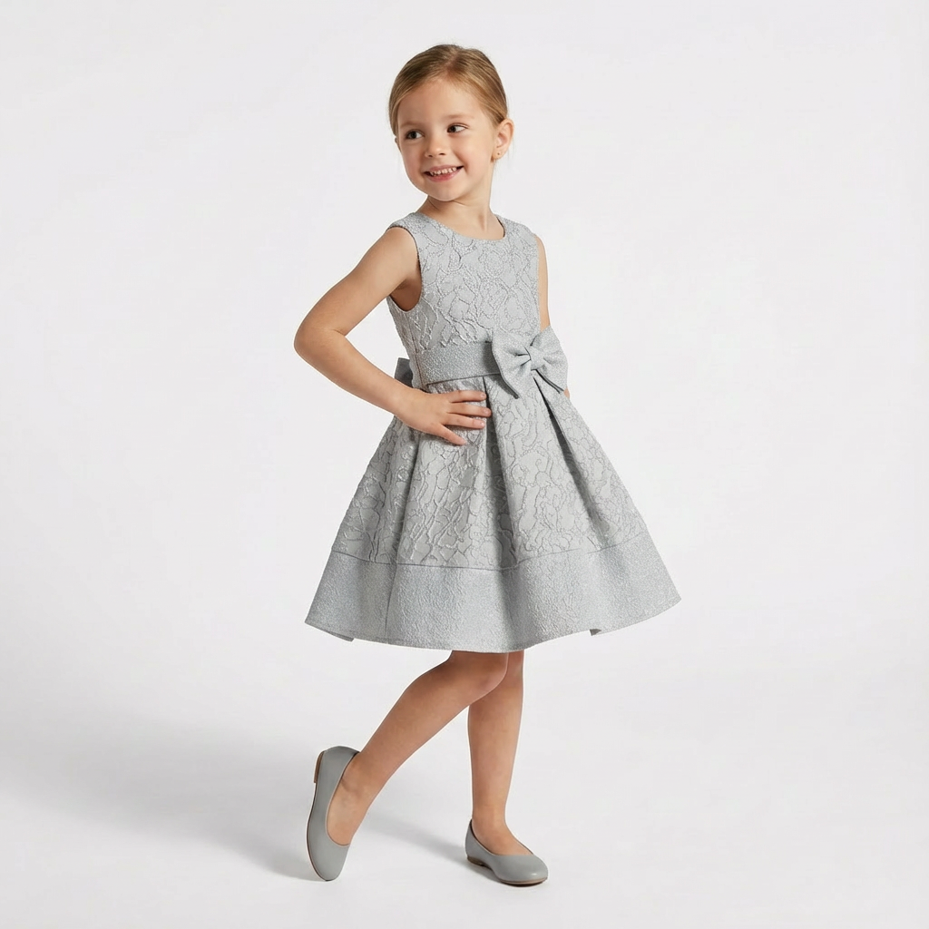 Ensemble Robe & Boléro Fille Belle Tradition – Élégance Intemporelle | Girls Bolero Dress Set