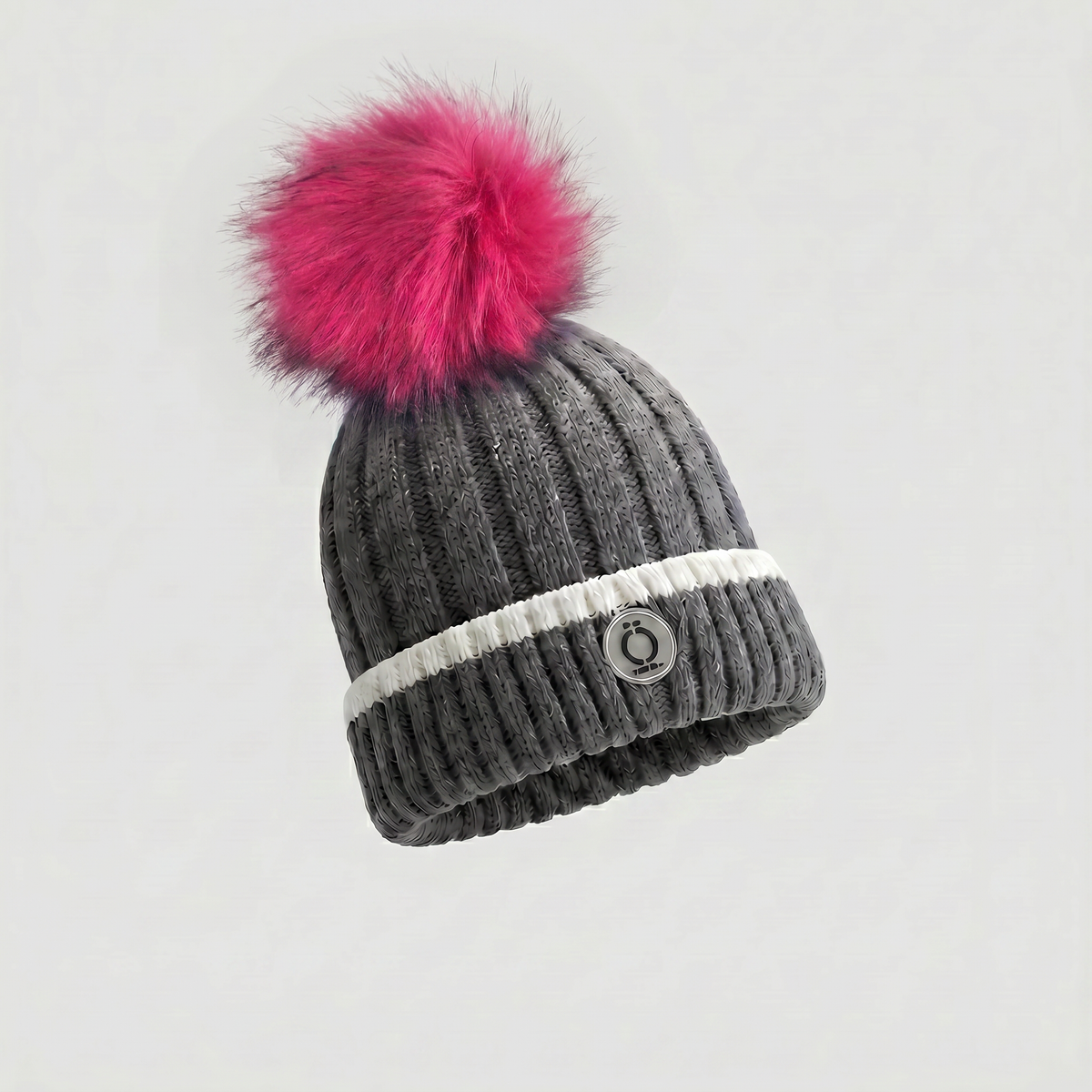 Grey Stripe Tuque