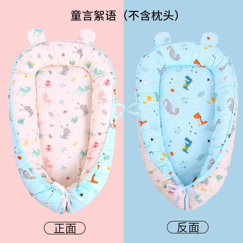 Lit Nid Bébé Bionic Anti-Sursaut – Couffin Sécuritaire Nouveau-Né | Baby Bionic Nest Sleeping Bed Anti-Startle Safety Crib