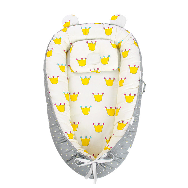 Lit Nid Bébé Bionic Anti-Sursaut – Couffin Sécuritaire Nouveau-Né | Baby Bionic Nest Sleeping Bed Anti-Startle Safety Crib
