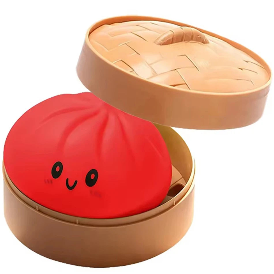 Blind box Colorful Simulated Dumpling Squishy Relaxing Relieve Anxiety Antistress Enhance Happiness Rebound Squeeze Reliever Toy