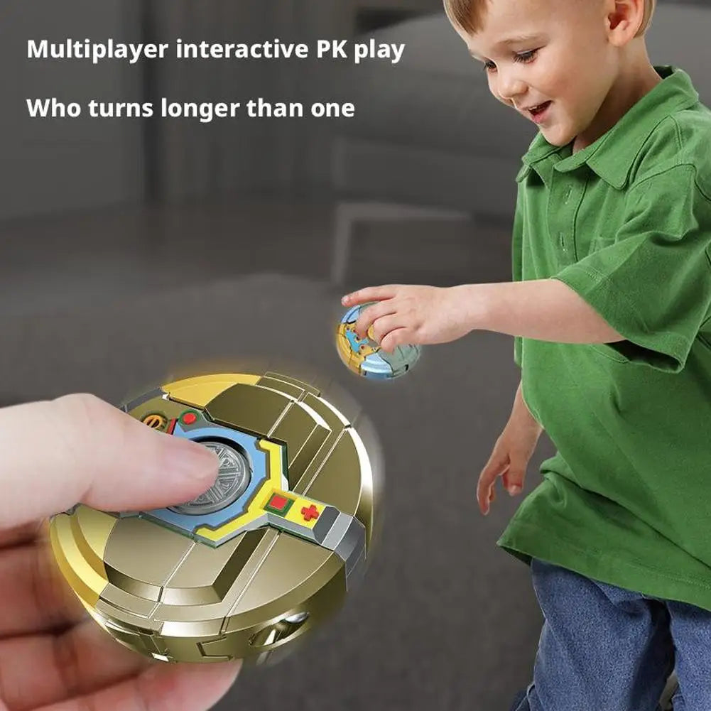 Transforming Dinosaur Robot Tank Fidget Spinner, Creative Cool Change Finger Toy for Kids Adults, Stress Relief Anti-Anxiety