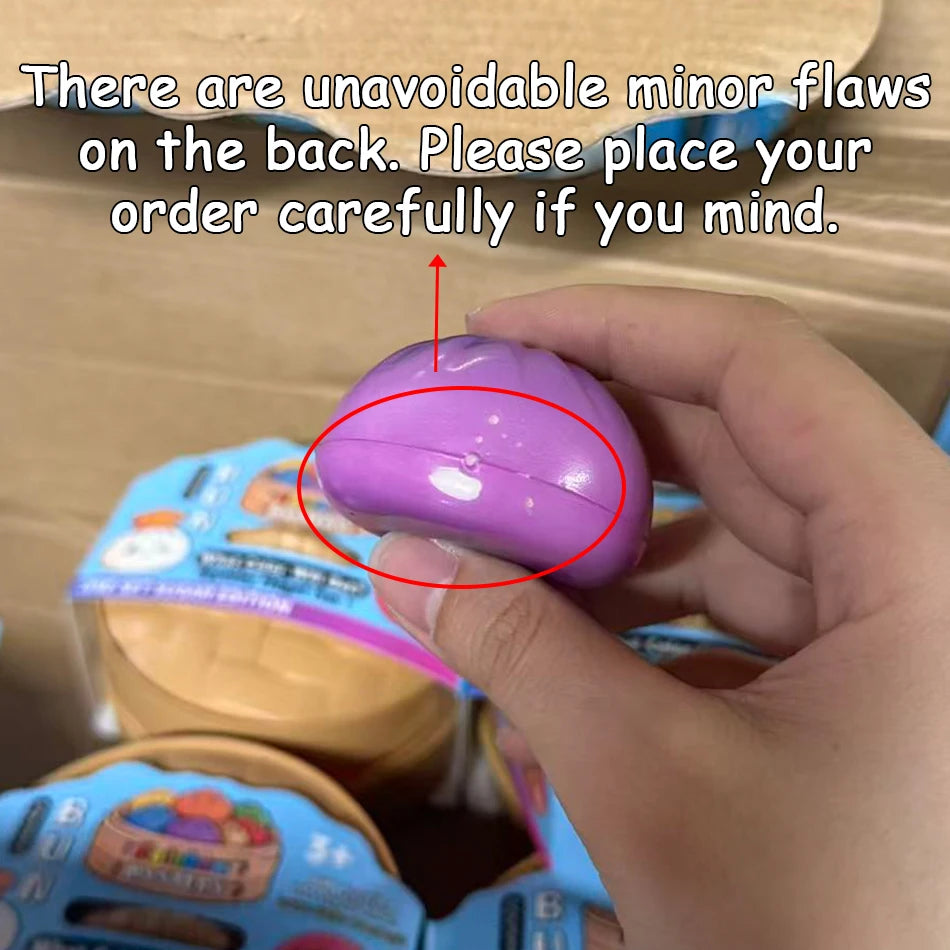 Premium Simulation Dumpling Soft Colorful Stress Relief Toy, Anti-Anxiety Fidget Gift for Adults to Relieve ADHD & Pressure