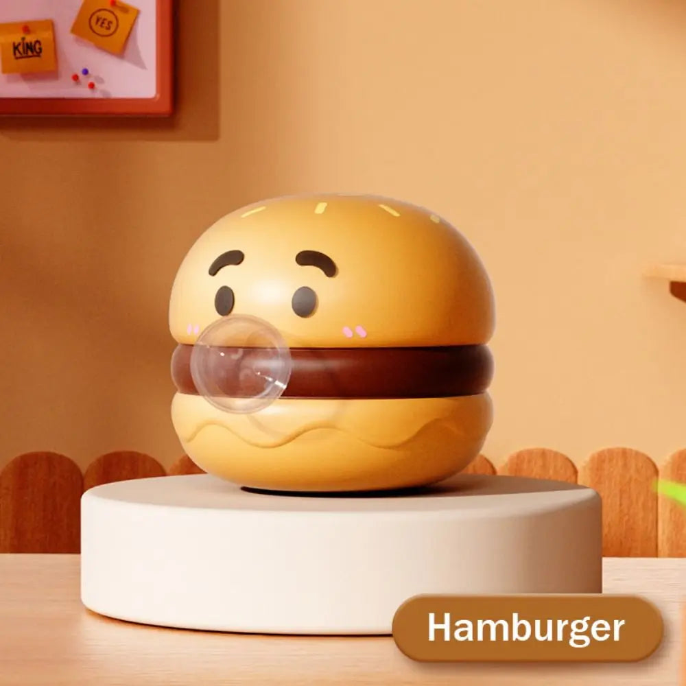 Silicone Pop Bubble Squeeze Toys Quick Rebound French Fries Hamburger Stress-relieving Toys Relieve Anxiety Relaxation