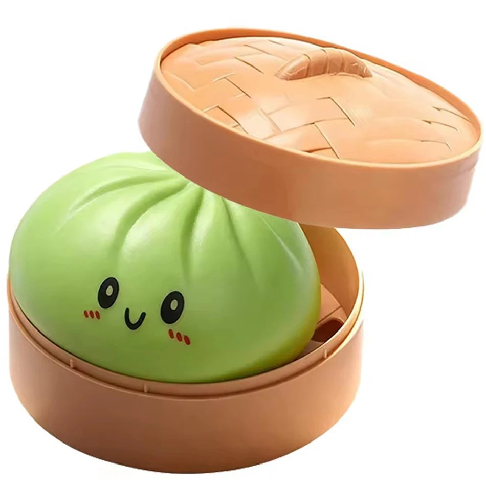 Blind box Colorful Simulated Dumpling Squishy Relaxing Relieve Anxiety Antistress Enhance Happiness Rebound Squeeze Reliever Toy