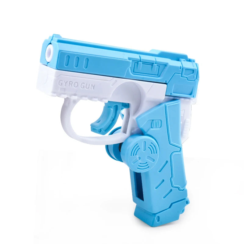 Fidget Spinner 2-en-1 Pistolet Gyroscope Enfant – Rebond Automatique | 2-in-1 Deformed Spinner Gun Toy