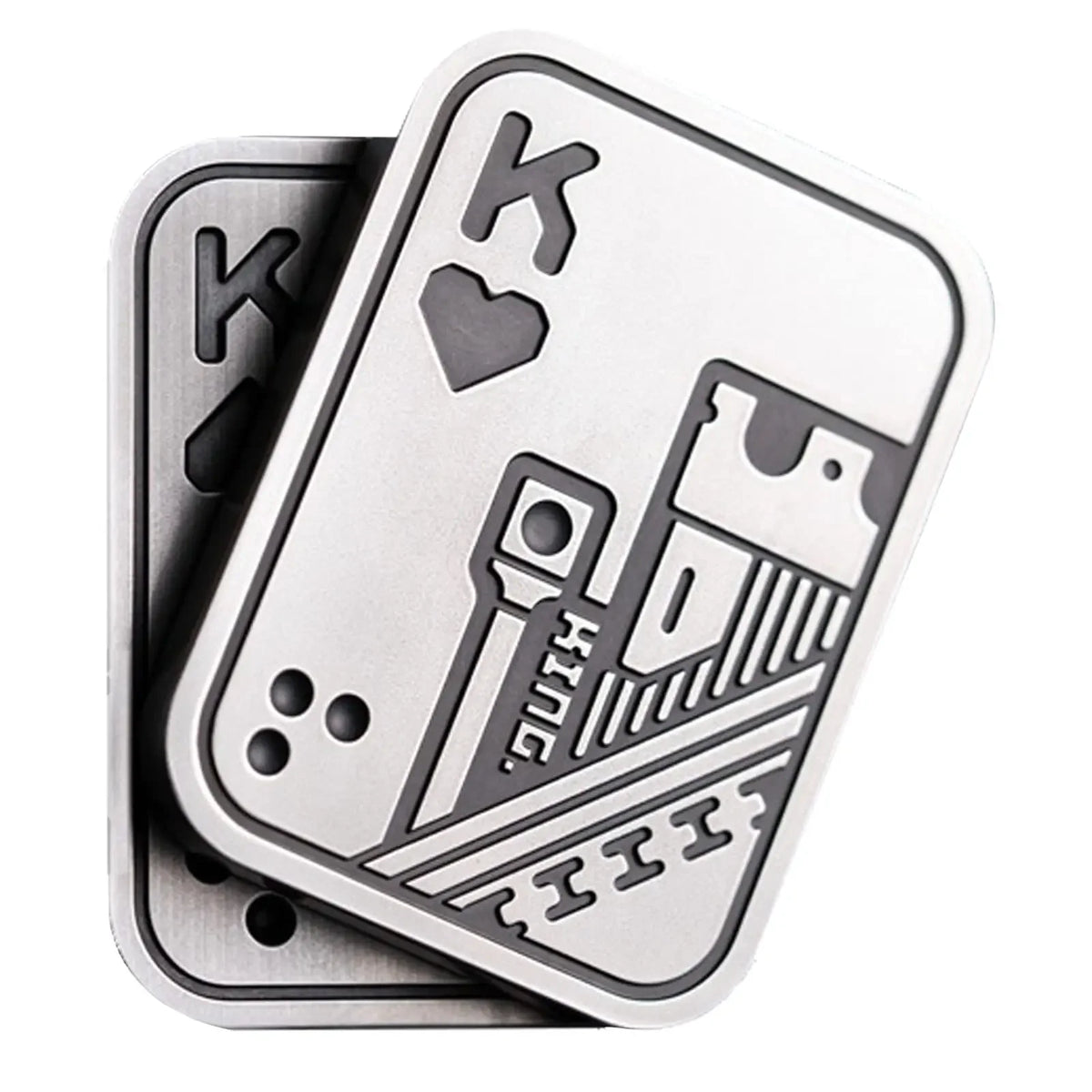 Adult and Male Irritable Desktop Toys EDC Metal Magnetic Slider Poker Sticks Card Anxiety and Irritability Game Gifts