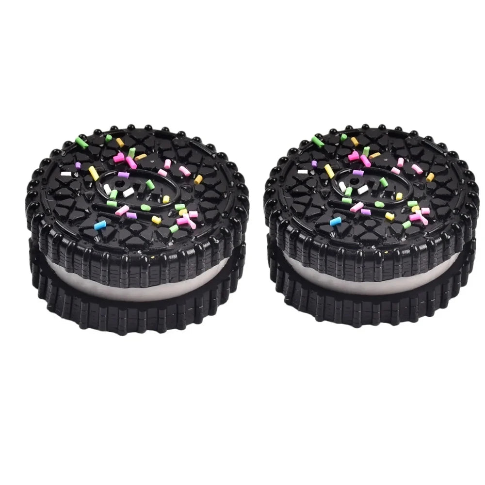 Simulation  Stress Relief Squishy Toy. Creative Cookie Cake Super Soft Squeeze Toy. Sandwich Biscuit Antistress Gadget.