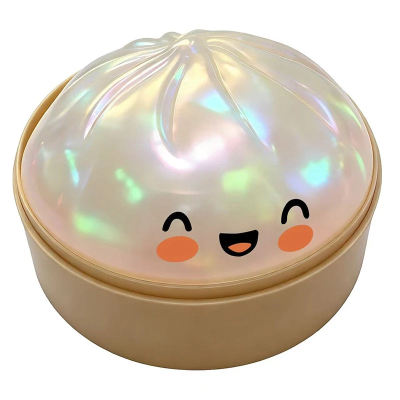 Colorful Simulated Dumpling Squishy Relaxing Relieve Anxiety Antistress Enhance Happiness Rebound Squeeze Reliever Toy