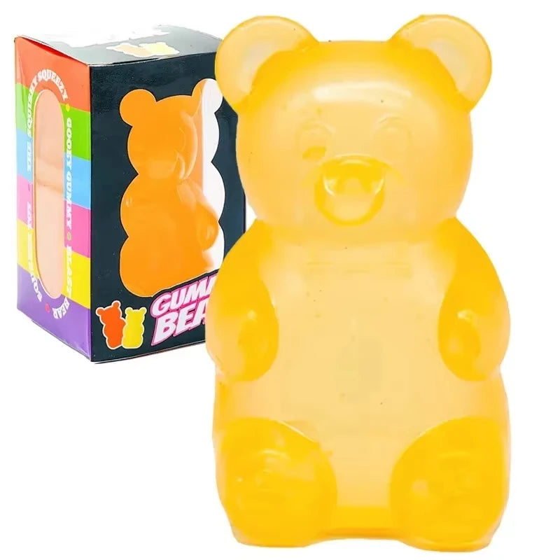 Cute Bear Maltose Squeeze Toy Dough Creative New Item Stress Relief Doll Desk Decoratio Colorful Sensory Toy Creative New Item
