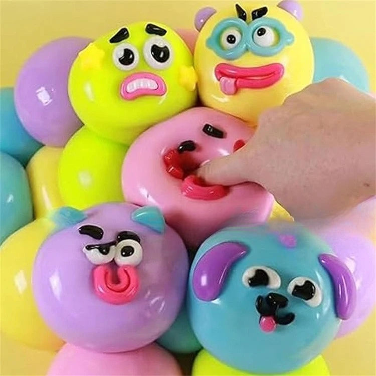 NEW Smushers Squishy Curiosities Dog Face Swap Squishy Toy Soft Moldable Cute Slow Rise Squeeze Toy Relaxing Sensory fun toys