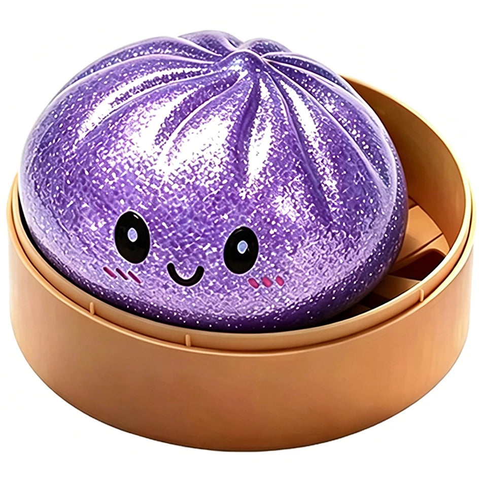 Blind box Colorful Simulated Dumpling Squishy Relaxing Relieve Anxiety Antistress Enhance Happiness Rebound Squeeze Reliever Toy