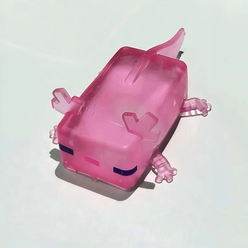 Novelty Cute Axolotls Squishy Soft Squeeze Slow Rising Calming Down Anti-Anxiety and Stress Relief Fidget Toys for Kids & Adults