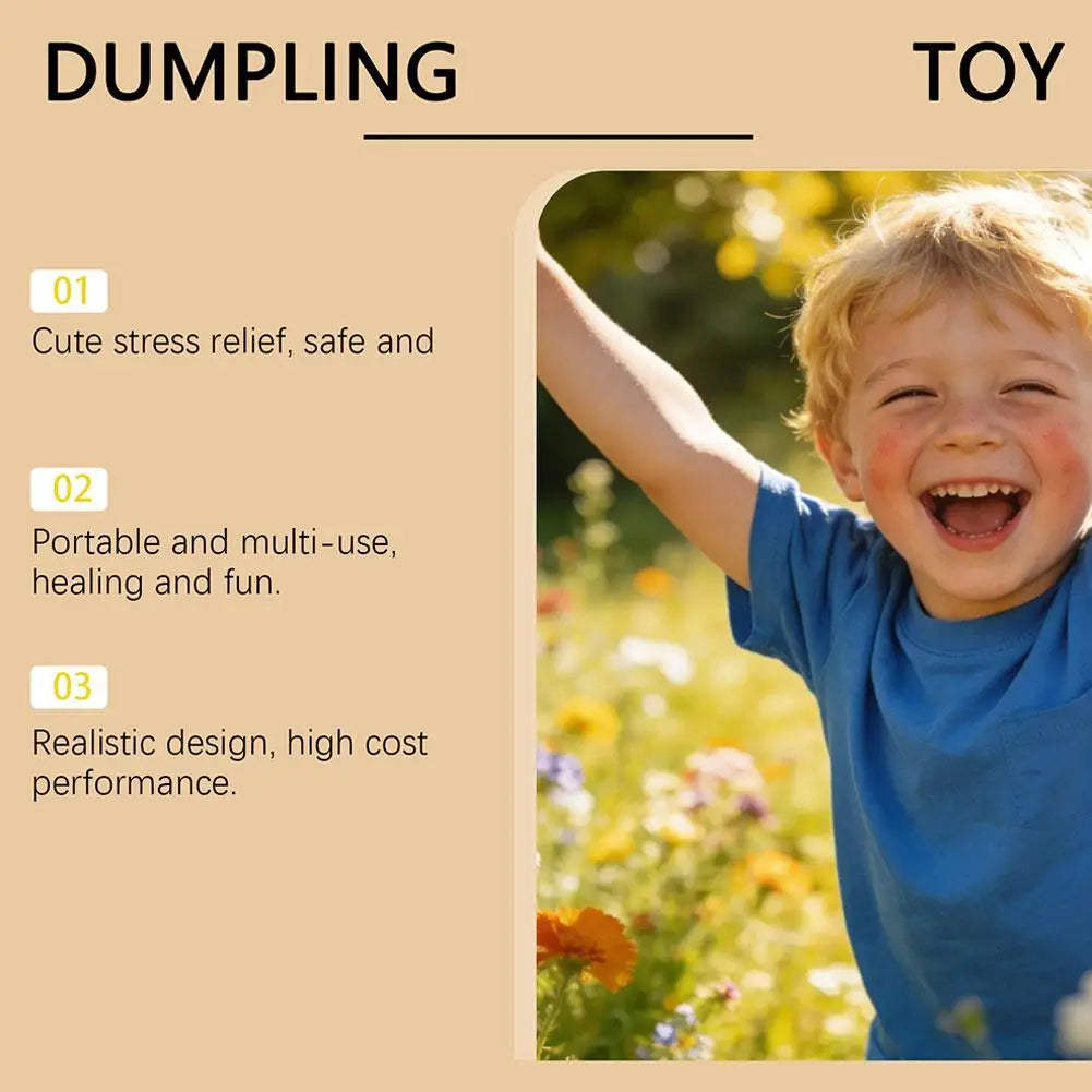 Fun Mini Bao Bun Glitter Dumpling Squishy Toy Mystery Box Free Wrappers with Steamer Stress Relief Toy Crazy Surprise Balls