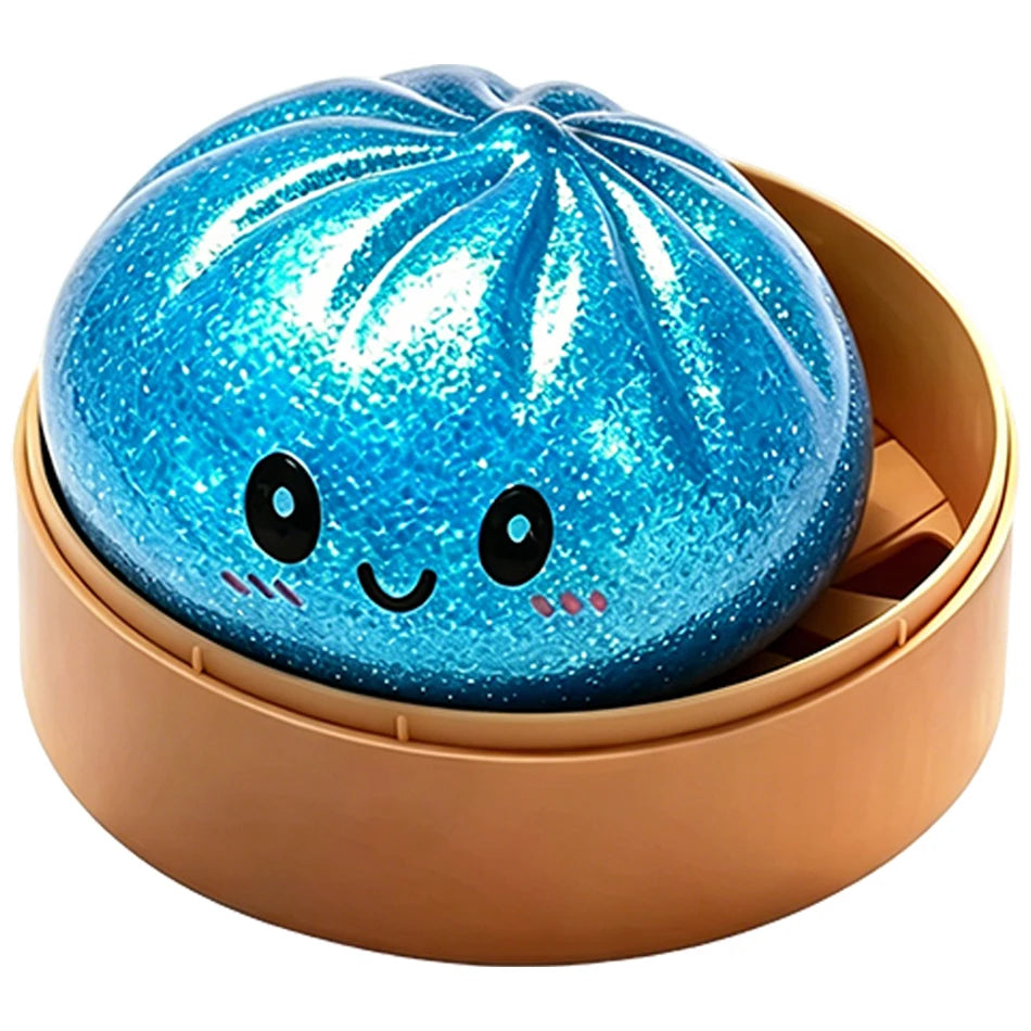 Blind box Colorful Simulated Dumpling Squishy Relaxing Relieve Anxiety Antistress Enhance Happiness Rebound Squeeze Reliever Toy