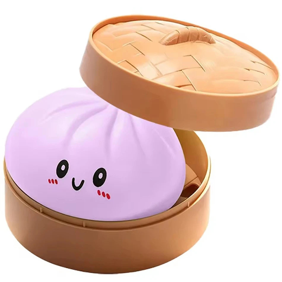 Blind box Colorful Simulated Dumpling Squishy Relaxing Relieve Anxiety Antistress Enhance Happiness Rebound Squeeze Reliever Toy