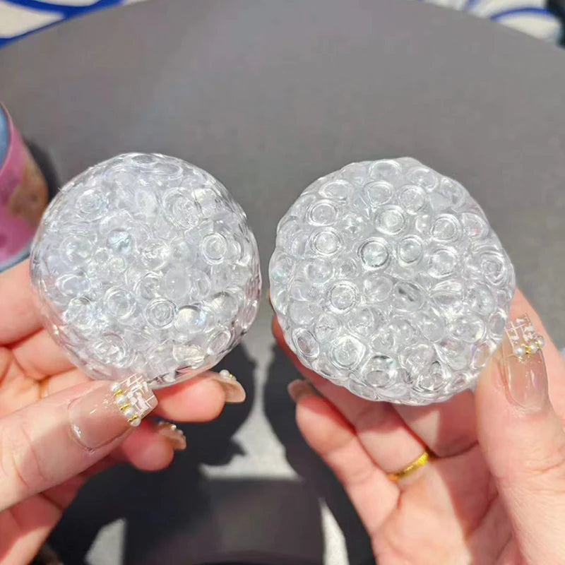 Balle Anti-Stress Perles Explosion Slow Rebound – Jouet Sensoriel Fait Main | Handmade Explosion Beads Stress Relief Ball
