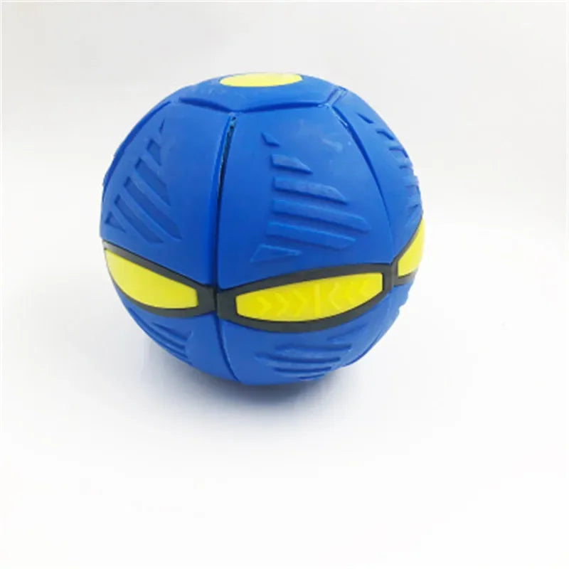 Flying UFO Flat Throw Disc Ball With LED Light Toy Kid Outdoor Garden Basketball Game Lkcomo Throw UFO Disc balls