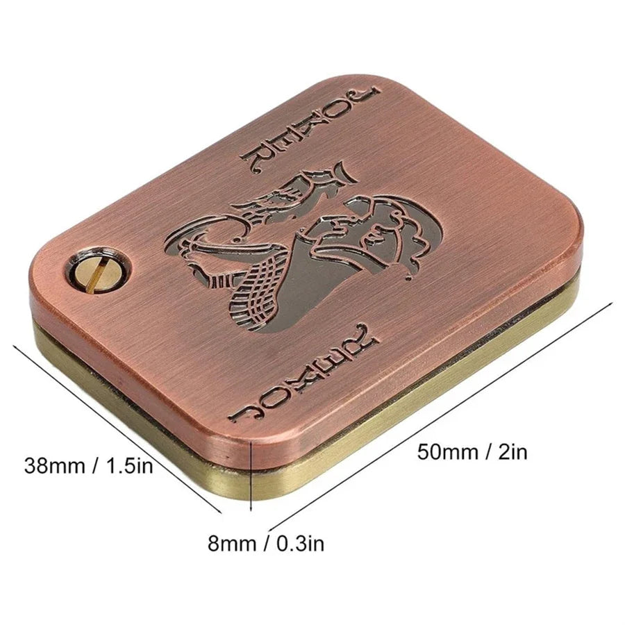Adult and Male Irritable Desktop Toys EDC Metal Magnetic Slider Poker Sticks Card Anxiety and Irritability Game Gifts