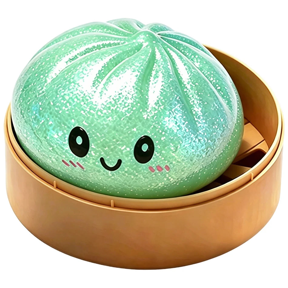 Blind box Colorful Simulated Dumpling Squishy Relaxing Relieve Anxiety Antistress Enhance Happiness Rebound Squeeze Reliever Toy