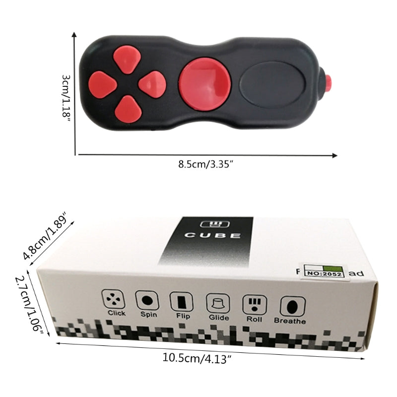 Manette Sensorielle Anti-Stress Portable – Jouet Fidget Enfant & Adulte | Handheld Stress Relief Game Controller Toy