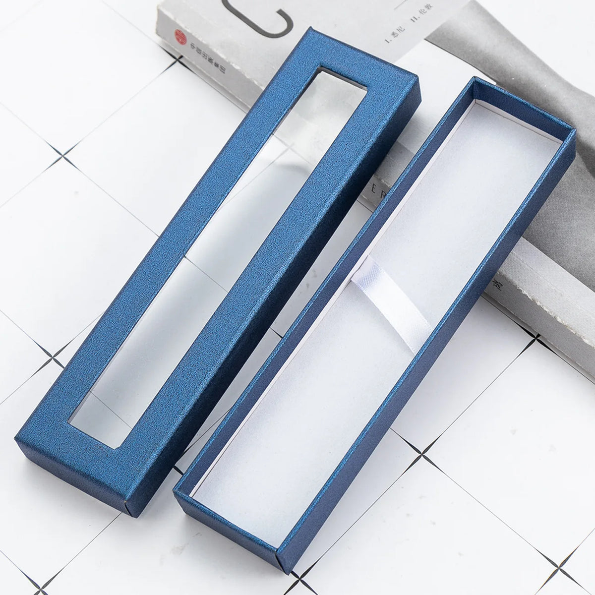 Pen Box Paper Box Jewelry Gift Pen Box Heaven and Earth Cover Gift Box Stationery