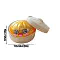Dumpling Stress Relief Toys Glitter Food Design Squeeze Fidget Adorable Bun Decompress Toy for Kids Adults Students Workers Home