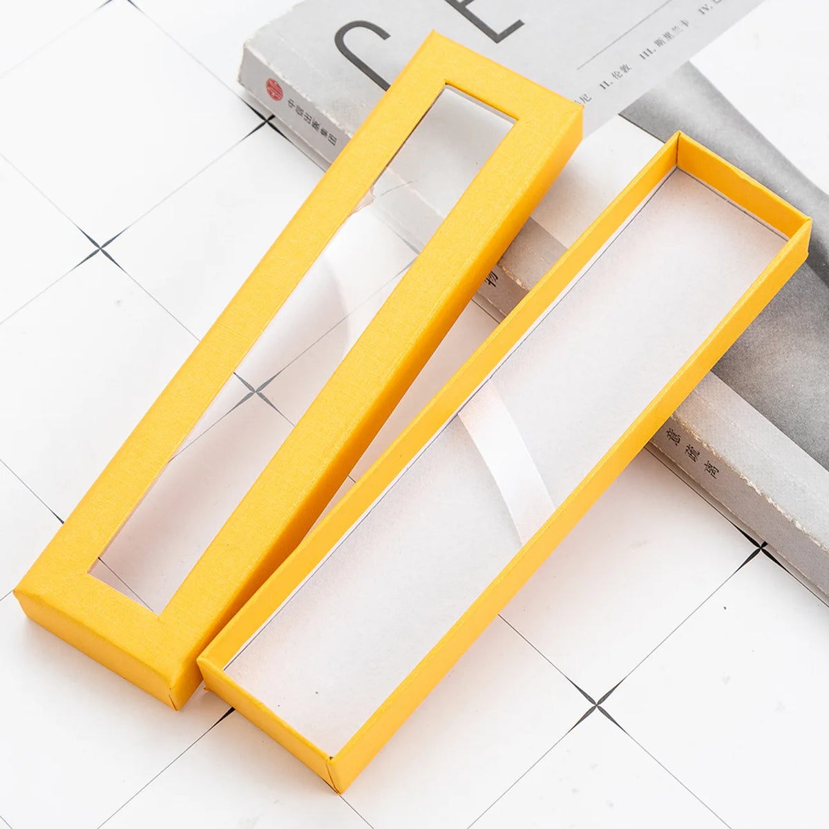Pen Box Paper Box Jewelry Gift Pen Box Heaven and Earth Cover Gift Box Stationery