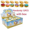 6 styles Colorful Dumpling Squishes Stress Balls Fidget Sensory Toys Squishies Bun with Steamer Squeeze Dough Ball Gifts